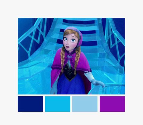 Anna color palette Frozen Bedroom, Frozen Room, Disney Princess Colors, Frozen Movie, Princess Anna, Disney Colors, Princess Coloring, Disney Scrapbook, Color Inspo