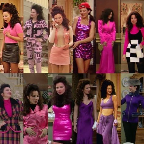 Nanny Outfit, Fran Fine Outfits, 90’s Outfits, Fran Fine, 90s Inspired Outfits, The Nanny, Tv Show Outfits, 90s Fashion Outfits, 90s Dress