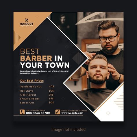 PSD barbershop and men grooming social m... | Premium Psd #Freepik #psd #barbershop-flyer #barber-flyer #barber-shop-poster #barber-poster Barber Social Media Design, Barber Shop Poster Design, Barbershop Flyer Design, Barber Shop Poster, Motion Story, Barbershop Poster, Barber Poster, Pull Up Banner Design, Barber Design