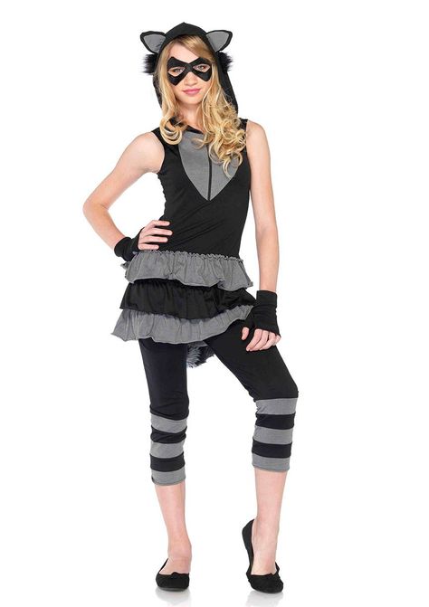 Raccoon Costume, Raccoon Halloween, Holloween Costumes, Halloween City, Party City Costumes, Halloween Costumes For Teens Girls, Halloween Dance, Girl Cosplay, Holloween Costume