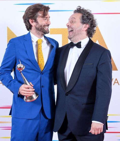 Michael Sheen And David Tennant, David Tennant And Michael Sheen, David Tennant Wife, Barty Crouch, Old Married Couple, Martin Sheen, David Michael, Good Omens Book, Ineffable Husbands