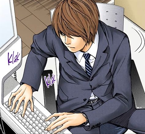 Light Yagami Icon Manga Colored, Light Yagami Manga Colored, Light Yagami Manga Icon, Light Yagami Icon, Light Yagami Manga, Manipulative Men, All My Friends Are Dead, Yagami Light, Light Desk