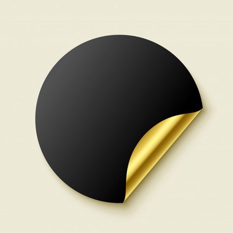 Premium empty golden realistic sticker | Free Vector #Freepik #freevector #label #gold #icon #circle Black Tag Design, Mises En Page Design Graphique, Creative Book Covers, Free Tag, Photoshop Design Ideas, Flyer Design Inspiration, Church Graphic Design, Graphic Design Ads, Flyer And Poster Design