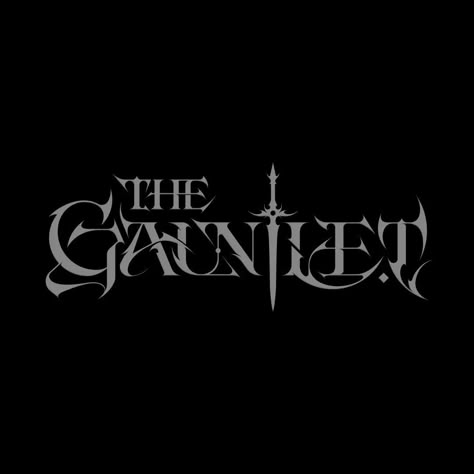 𝐁𝐋𝐄𝐀𝕮𝐇 ⚔️ | "THE GAUNTLET" Typography & Chrome Art A @bleachfxx X @dread.trauma Collab ⚔️ 3D Chrome by @dread.trauma Typography by @bleachfxx Crafted… | Instagram Gym Graphic Tees, Instagram Typography, Chrome Art, Rhino Logo, Font Logotype, Graphic Design Letters, 3d Chrome, Sick Designs, Gfx Design