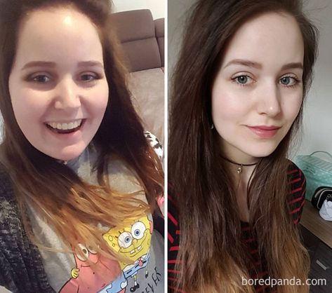 Weight Loss - 60 Lbs Face Gains Before And After Face Exercises, 10 Kg Weight Difference, Face Transformation Exercise, Face Transformation Weight Before After, Face Fat Before And After, Losing Face Fat Before And After, 60lbs Before And After, Loss Weight On Face, Face Fat Loss Before And After