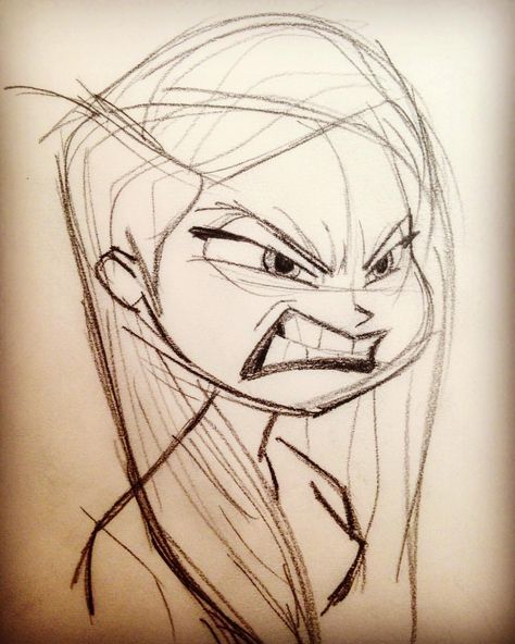 Angry Girl Drawing Angry, Human Face Drawing, Angry Cartoon, Teeth Drawing, Mad Face, Angry Expression, Drawings For Boyfriend, Tree Drawings Pencil, Girl Face Drawing