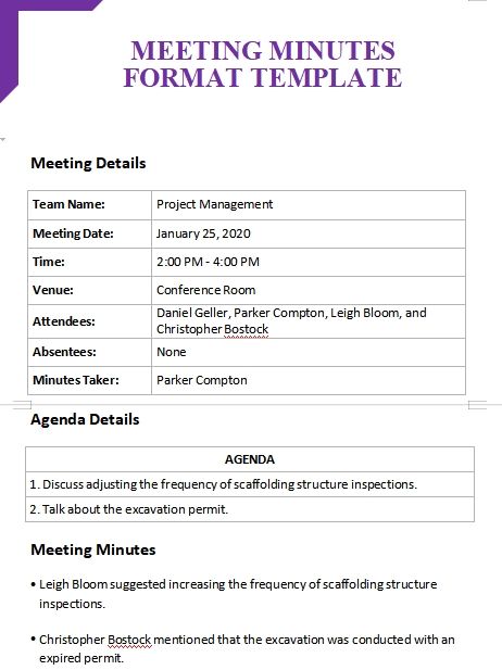 10+ Meeting Minutes Format Template Meeting Minutes Example, Meetup Format, Minutes Of Meeting Sample, Minutes Of Meeting Template, Evs Worksheet, Free Printable Certificate Templates, Meeting Minutes Template, Meeting Notes Template, Effective Meetings