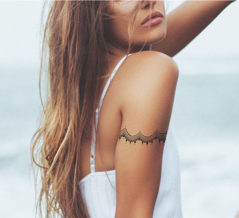 Cuff Tattoo, Forearm Band Tattoos, Polynesian Tattoos, Boho Tattoos, Armband Tattoo Design, Cool Forearm Tattoos, Matching Couple Tattoos, Shoulder Tattoos, Arm Band Tattoo