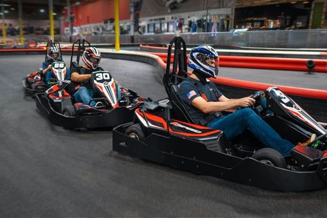 Go Kart Racing Redmond – Seattle – Bellevue | K1 Speed Indoor Go Kart Racing, Go Kart Tracks, Indoor Track, Go Kart Racing, Visit Orlando, Go Karts, Team Building Exercises, Cheap Things To Do, Go Carts