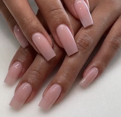 Polish Nails, Classy Acrylic Nails, Trendy Nail, Acrylic Nails Coffin Short, Pink Acrylic Nails, Neutral Nails, Square Acrylic Nails, Fire Nails, Classy Nails