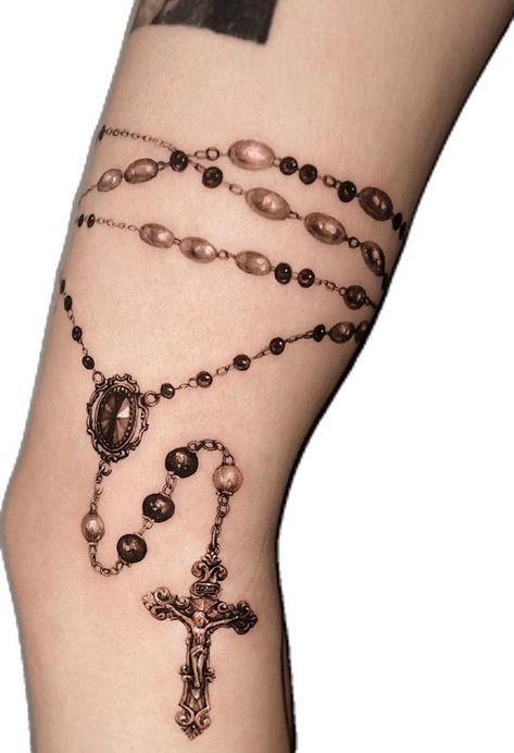 Rosary Tattoo, Rosary, Arm Tattoo, Tatting, Tattoos