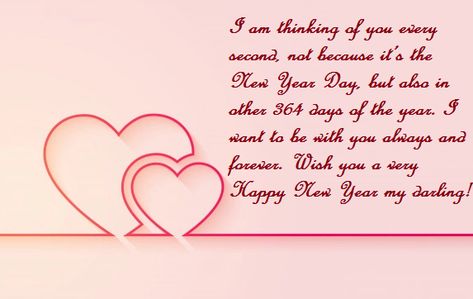 Happy New Year 2020 Messages, Love Quotes, Wishes For Lover | Best Wishes New Year Wishes Quotes For Lover, Happy New Year My Love Heart, New Year Wishes For Lover, New Year Love Messages, Messages For Loved Ones, I Still Love You Quotes, 2025 Journal, Happy New Year Animation, New Year Wishes Quotes