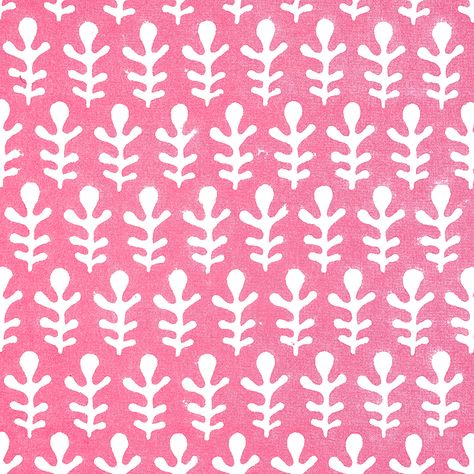 Schumacher - Fabric for Every Decor Pink Fabrics, Flame Test, Indian Colours, Designer Upholstery Fabric, Schumacher Fabric, Hand Block Print, Botanical Pattern, Block Printing Fabric, Drapery Fabric