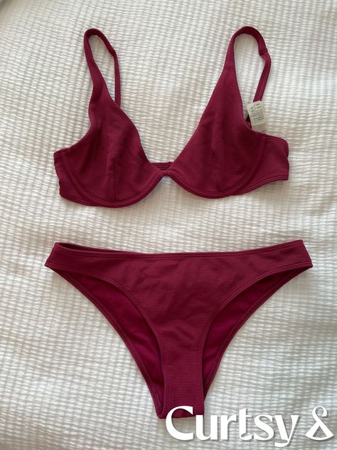 Hollister Bikinis, Color Pad, Cute Swimsuits, Maroon Color, Hollister, Collage, Building, Pins, Clothes