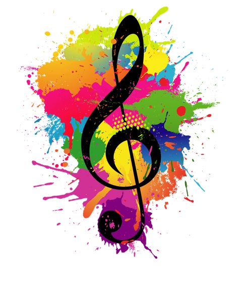 Music Makes Life Colorful, Images Of Music Notes, Rainbow Music Notes, Music Note Clipart, Free Stencil Maker, Colorful Music Notes Backgrounds, Iphone Wallpaper Music, Music Notes Art, Art Musical