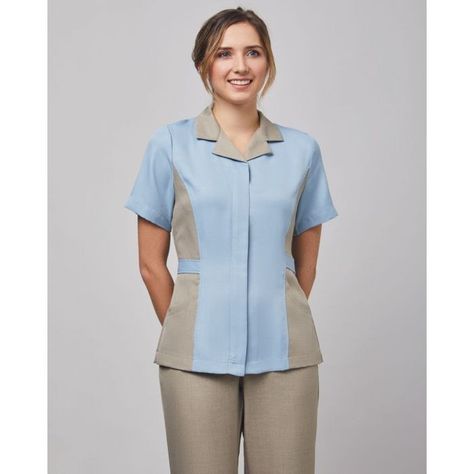 Scrub Designs, Nanny Uniform, House Keeping Uniform, Scrubs Fashion, Medical Scrubs Fashion, Medical Scrubs Outfit, Uniform Ideas, House Keeping, Scrubs Outfit