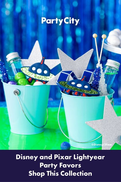 Shop this collection for Disney and Pixar Lightyear party favors to fill your pinatas and thank guests for attending your party at Party City. Two Infinity And Beyond Party Favors, Buzz Lightyear Birthday Party Favors, Buzz Lightyear Party Favors, Lightyear Birthday Party, Lightyear Party, Buzz Lightyear Birthday Party, Buzz Lightyear Party, Buzz Lightyear Birthday, Mickey Birthday Party