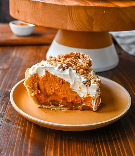 Milk Bar Pie Recipe, Milkbar Pumpkin Caramel Pie, Hilly's Pumpkin Caramel Pie Recipe, Winning Desserts Contest, Pumpkin Caramel Pie, Milk Bar Pumpkin Pie Recipe, Elevated Pumpkin Pie, Gourmet Pumpkin Pie, Milk Bar Pumpkin Pie