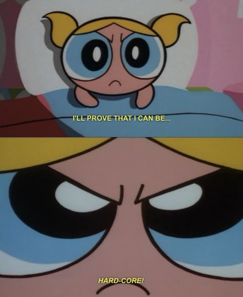 The Powerpuff Girls Powerpuff Girls Quotes, Powerpuff Girls Meme, Powerpuff Bubbles, Power Puff Girls Bubbles, Funny Day Quotes, Powerpuff Girl, The Powerpuff Girls, Girl Memes, The Powerpuff