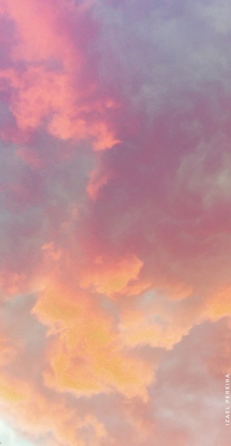 Aesthetic Cloud Pics, Pink Clouds Painting, Pink Sky Painting, Soft Clouds, Colorful Clouds, Pastel Sky, Cloud Wallpaper, Iphone Wallpaper Photos, Sky Painting