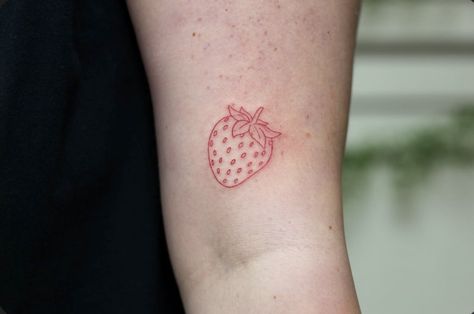 Strawberry Tattoo, Plant Tattoo, Meaningful Tattoos, Henna, Tattoos