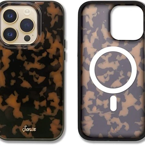 Sonix Case for iPhone 14 Pro Max | Compatible with MagSafe | 10ft Drop Tested | Tortoise Shell | Brown Tort Tortoise Shell Print, Cheetah Skin, Shell Phone Case, Shell Phone, Shell Print, Computer Camera, Best Friend Forever, Gold Iphone, Technology Accessories