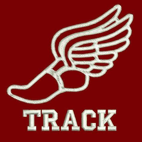 Digitized Track shoe w/Wing Embroidery Plus by Yolanda Shoes Drawing Easy, Parking Lot Painting, Spikes Track, Cross Country Shoes, Surfboard Painting, Cross Silhouette, Running Posters, Shoe Tattoos, Senior Football