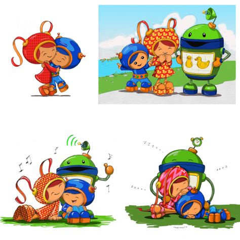 team umizoomi — an idle robot Team Character Design, Team Umizoomi Fanart, Team Umizoomi, Childhood Tv Shows, Cartoon As Anime, My Hope, Nick Jr, Cartoon Crossovers, Dessin Adorable