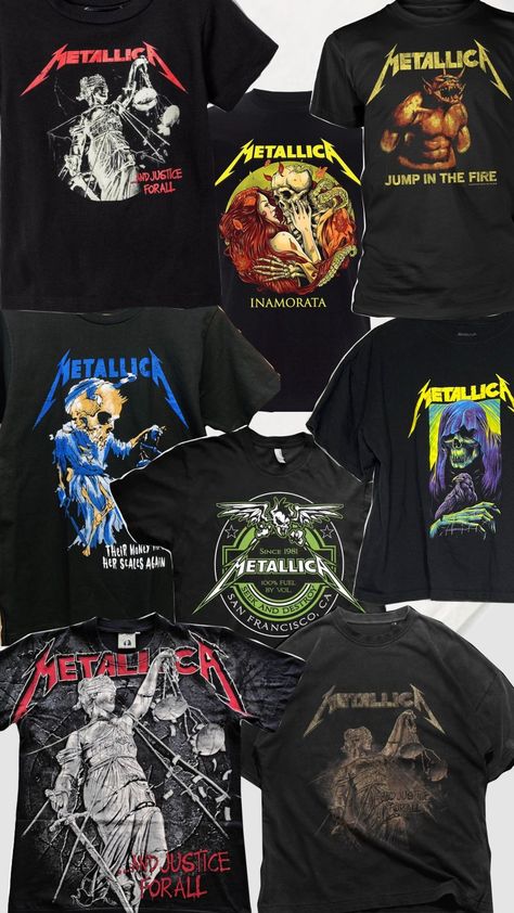 Metallica Metallica Shirts, Metallica Shirt, Dream Style, Band Tees, Metallica, The 100, Band, T Shirt, Quick Saves