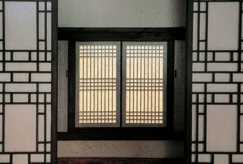 Traditional Korean House, Traditional Architect, Korean House, Healing House, Place Branding, Window Shadow, Traditional Windows, Asian Interior, Studio Condo