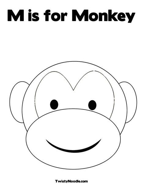 Monkey Face Template, Monkey Applique Pattern Free, Monkey Template, Monkey Birthday Parties, Monkey Toy, Storytime Crafts, May Crafts, Monkey Hat, Baby Quiet Book