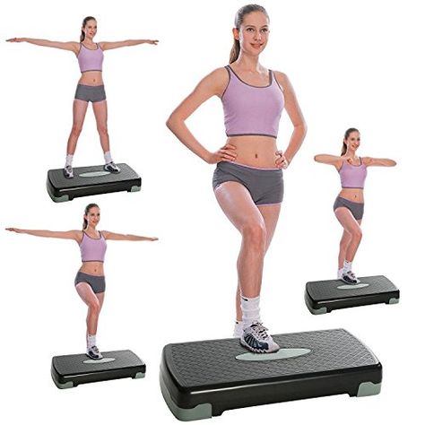 Simlive Adjustable Workout aerobic stepper, Step Platform For Sports & Fitness, Indoors Outdoors Trainer With 2 Additional Risers (UK Stock)--16.99 Check more at https://www.uksportsoutdoors.com/product/simlive-adjustable-workout-aerobic-stepper-step-plat Aerobic Workout, Aerobic Step, Full Body Workouts, Running Clothes Women, Fitness Wear Women, Aerobics Workout, Chest Workouts, Training Gear, Aerobic Exercise