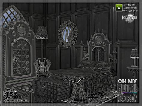 Sims 4 Gothic Bedroom Cc, Sims 4 Cc Room Decor Goth, Sims 4 Cc Emo Furniture Patreon, Goth Sims Cc Furniture, Sims 4 Cc Satanic Decor, Sims4 Cc Witch Furniture, Cas Background Sims 4 Cc Goth, Sims 4 Gothic Bedroom, Sims 4 Royal Bedroom