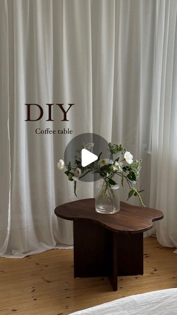 78 likes, 19 comments - elinnordr March 27, 2024: "DIY asymmetric coffee table 🤎 Vad tycker ni? 🥹 #diy" Diy End Table, Diy End Tables, End Tables, Coffee Table, Coffee