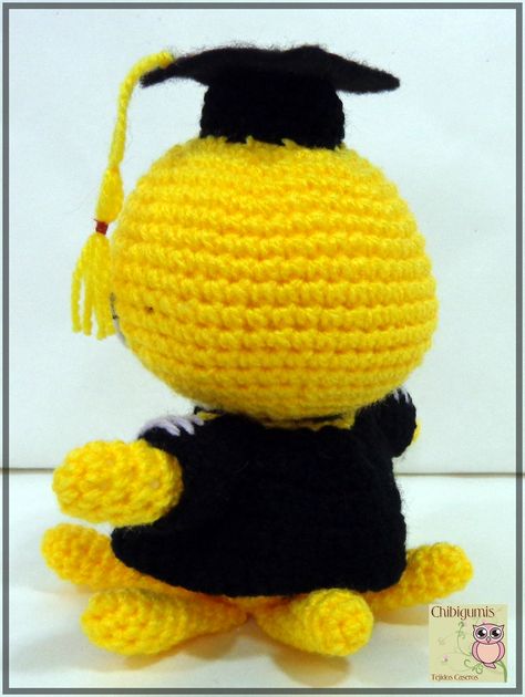 Koro Sensei by Chibigumis♥ Personaje original amigurumi♥ Yarn Creations, Koro Sensei, Loom Craft, Art Inspo, Loom, Crochet Projects, Prince, Crochet Hats, Amigurumi