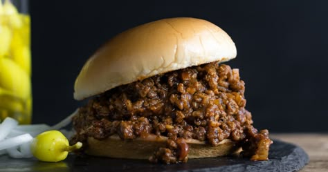 Depending on where you hail from determines what you call a loose meat sandwich. With representatives from California to Pennsylvania, the MeatEater editorial team has heard of them referred to as barbeques, taverns, made-rites, wimpies, slushburgers, and more. “Sloppy Joe” is probably the one... Venison Sloppy Joes Crockpot, Ground Venison Sloppy Joes, Venison Sloppy Joes Recipe, Venison Sloppy Joes, Joe Doe, Loose Meat Sandwich, Smoked Venison, Loose Meat Sandwiches, Venison Meat