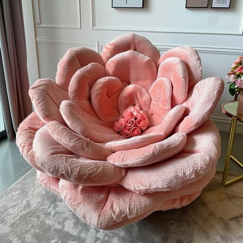 Rose Shape Sofa Design by @designideahub⁠ ⁠ ▶️ Share this with someone who would love this.⁠ ⁠ #productdesign #productdesigner #designinspiration #designinspirations #innovativedesign #innovativeproducts #moderndesign #industrialdesigner #designlove #designideas #archiproducts #creativedesign #homedecoration #design #designdeinteriores #housebeautiful #architecturedesign #minimalism #designlife #innovation #innovations #gadget #gadgetsnews Flower Shaped Chair, Pink Sofa Decor, Flower Couch, Shape Sofa Design, Flower Furniture, Chair Drawing, Shape Sofa, Study Desk Decor, Fairy Home