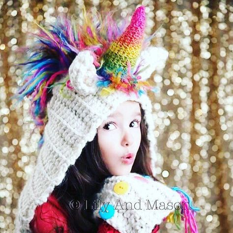 LilyandMasonboutique Crochet Unicorn Blanket, Hooded Cowl Scarf, Crochet Unicorn Hat, Hooded Scarf Pattern, Unicorn Crochet, Crochet Hooded Scarf, Unicorn Sweater, Hoodie Scarf, Hooded Cowl