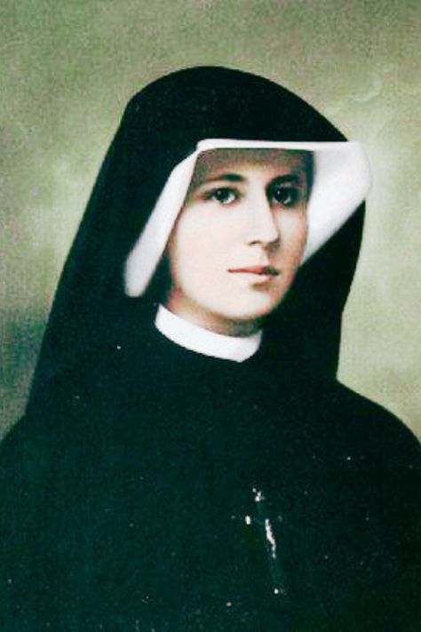 Saint Faustina Kowalska via #Wikipedia (PD-Art). #Catholic_Priest #CatholicPriestMedia #CanvaPro Saint Faustina, St Faustina Kowalska, Faustina Kowalska, St Faustina, Catholic Women, Catholic Priest, Catholic Faith, Jesus, Art