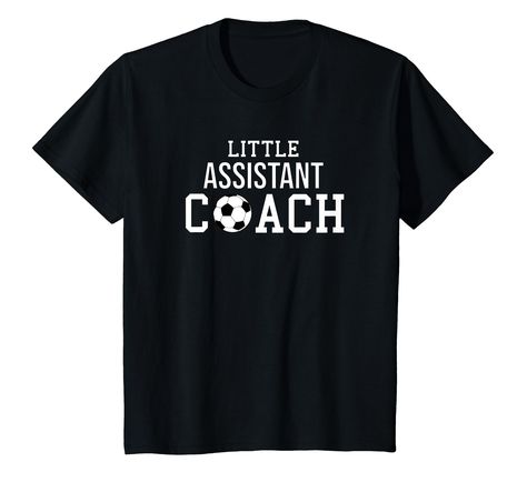 PRICES MAY VARY. Fun child shirt for any kid who helps the Coach. Cute shirt for a younger sibling to wear while helping mom or dad coach their brother or sisters team. Lightweight, Classic fit, Double-needle sleeve and bottom hem Gymnastics Coaching, Amazing Gymnastics, Coach Shirts, Coaching Volleyball, Ellie Williams, Basketball Coach, Gift Design, Kids Soccer, Mom Help