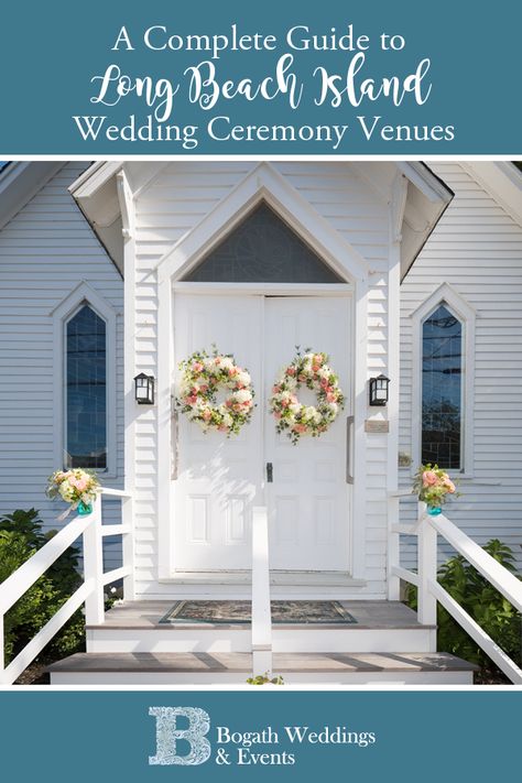 Guide to Long Beach Island Wedding Ceremony Venues including the Spray Beach Chapel in Beach Haven, NJ and the Maritime Museum. Other ceremony sites include the beach and venues. Check out this list for all of them. Beach Chapel, Nj Beaches, Plus Size Wedding Guest Dresses, Beach Haven, Long Beach Island, Beach Wedding Inspiration, Wedding Venues Beach, Cheap Wedding Invitations, Inexpensive Wedding Venues