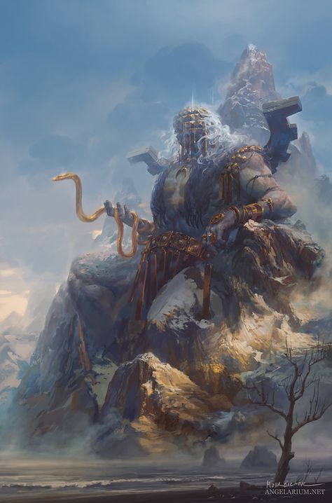 The Watchers — Angelarium: The Encyclopedia of Angels Peter Mohrbacher, 다크 판타지, Fantasy Monster, Fantasy Concept Art, Angels And Demons, Arte Fantasy, 판타지 아트, Monster Art, Fantasy Artwork