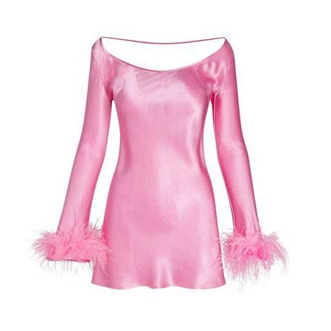 Rezek Studio, Vintage Pink Mini Dress, Pink Mini Dress, Luxury Pink Party Mini Dress, Spring Party Barbiecore Mini Dress, 90s Mini Dress Pink, Feather Mini Dress Pink, Miss Me, Pink Outfits