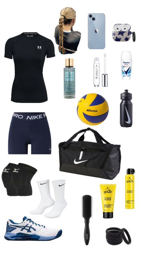 Volley Ball Outfits Girl, Volleyball Practice Outfits, Cute Easy Outfits For School, Womens Volleyball, Vollyball Outfits, Volleyball Outfit, Volleyball Practice, Volleyball Inspiration, Volleyball Tips