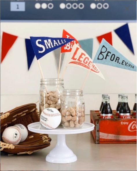 Sandlot Party, Sandlot Movie, Baseball Theme Birthday, Baseball First Birthday, Baseball Theme Party, Boys 1st Birthday Party Ideas, Star Birthday, Baseball Birthday Party, Legends Never Die