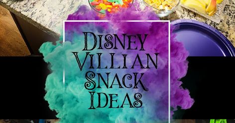 Disney Villainous Party Snacks Ideas I recently threw a  Villainous (Disney Board Game) themed party for my sister and thought I'd share the... Board Game Themed Party, Party Snacks Ideas, Game Themed Party, Disney Villain Party, Crazy Shakes, Disney Board Games, Villains Party, Board Game Party, Disney Dinner