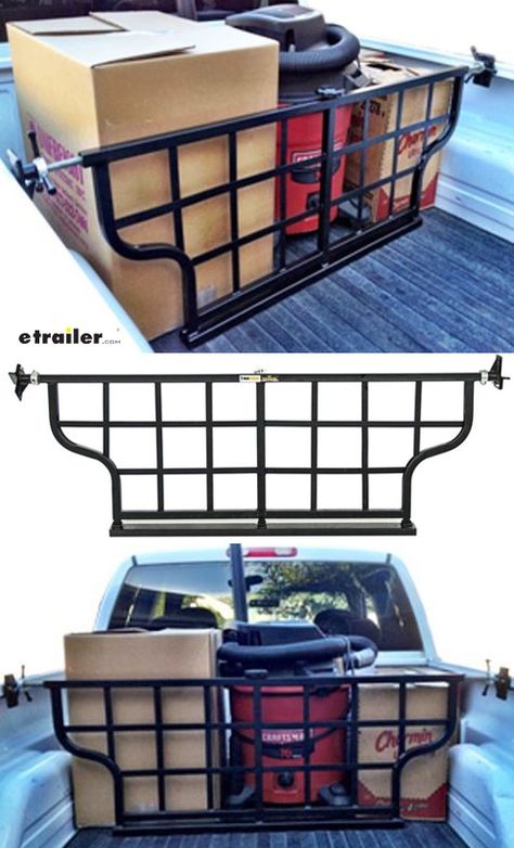 Pick Up Truck Accessories, Ford Truck Accessories, Truck Bed Organization Diy, Diy Truck Mods, Truck Accessories Diy, Truck Bed Organization, Truck Accesories, Accessoires 4x4, Truck Bed Rails