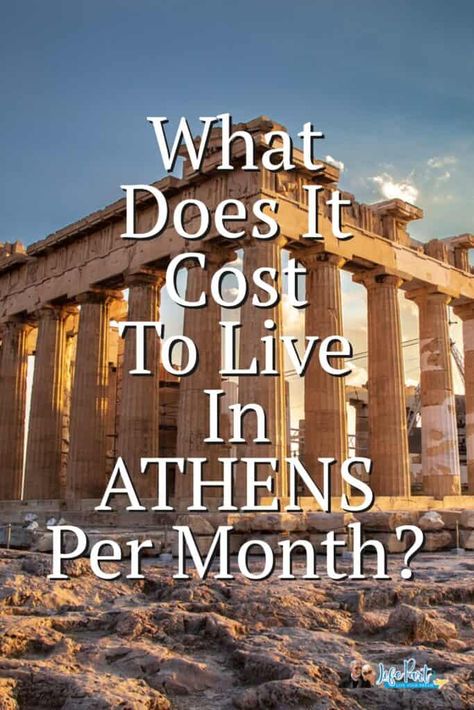 The Surprising Cost of Living in Athens, Greece - LifePart2andBeyond.com Nomad Travel, Greece Itinerary, Greek Travel, European Travel Tips, Road Trip Europe, Eastern Europe Travel, Greece Travel Guide, Travel Greece, Long Term Travel