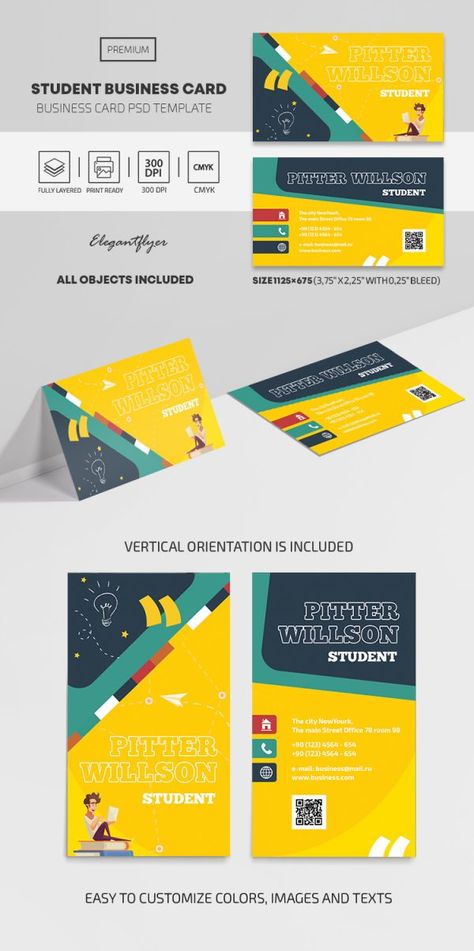 Professional Student Business Card Template Designing a student business card template generally is a tough task for those who think that you do not have the required expertise. Nevertheless, it... #medicalstudentbusinesscardtemplate #phdstudentbusinesscardtemplate #studentbusinesscardtemplate #studentnamecardtemplate Check more at https://www.expertspedia.org/2018/12/07/professional-student-business-card-template/ Student Business Cards, Business Card Psd, Phd Student, Business Card Template Design, Best Templates, A Student, Start Up Business, Business Card Template, Name Cards