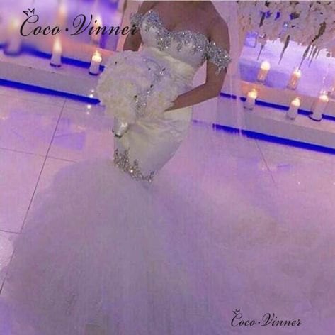 2020 Arabic Aso Ebi Vintage Lace Beaded Wedding Dresses Sheer Neck Mermaid Bridal Dresses Sexy Cheap Wedding Gowns | | - AliExpress Wedding Dresses Mermaid Bling, Off The Shoulder Wedding Dresses, Crystal Wedding Dresses, Wedding Dresses Mermaid Sweetheart, Bling Wedding Dress, Mermaid Sweetheart, Bridal Gowns Mermaid, Wedding Dresses 2018, Mermaid Wedding Dresses